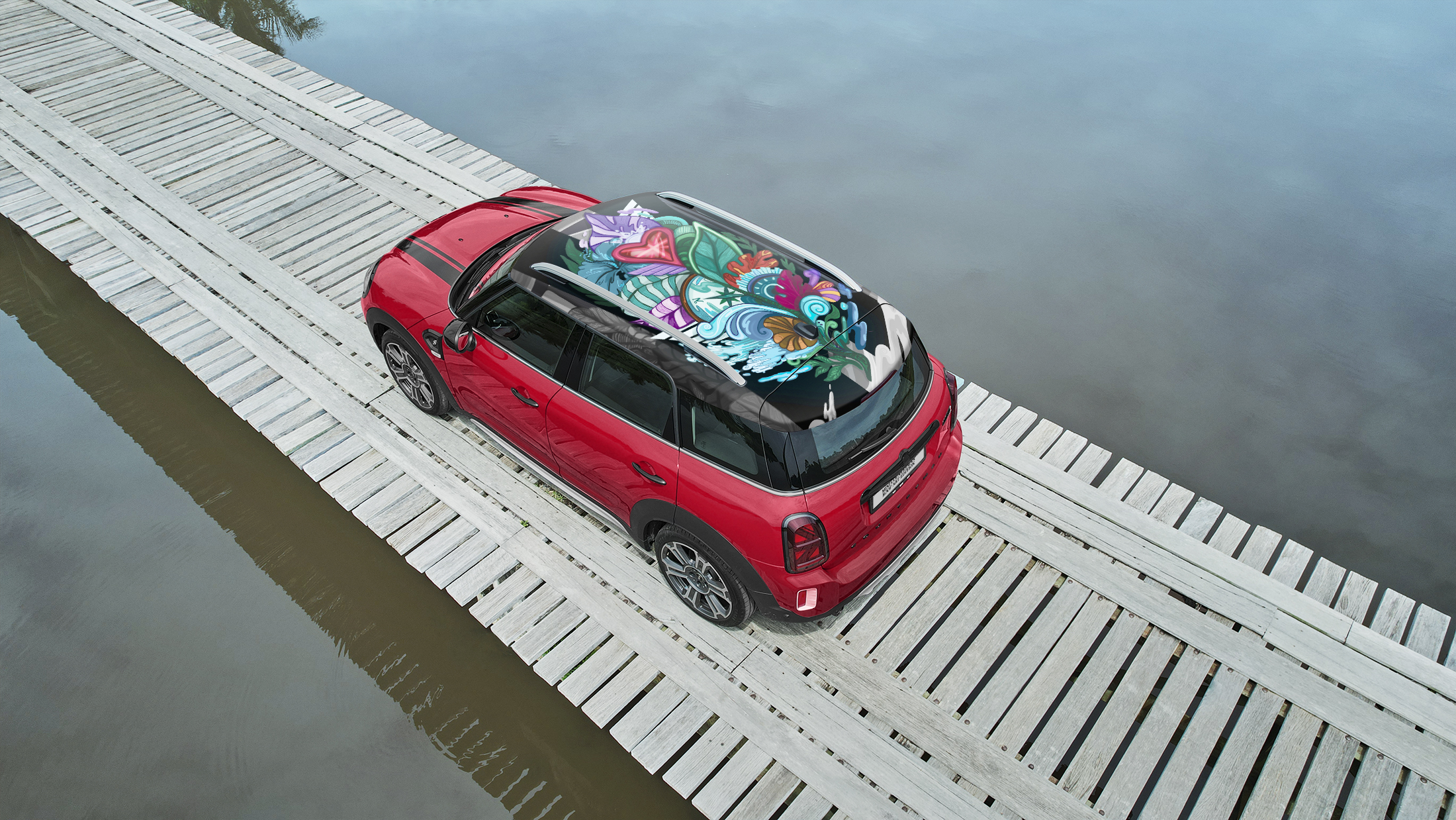 02. MINI Malaysia Fuses Art and Adventure with the MINI Countryman Roof Art Edition Designed by Professional Crayon