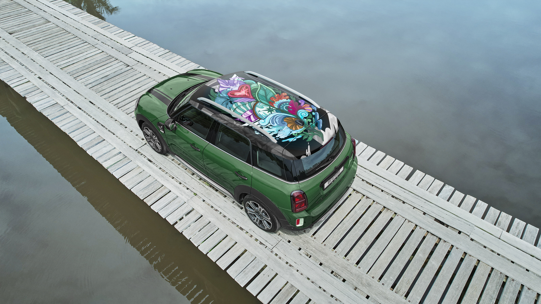 10. MINI Malaysia Fuses Art and Adventure with the MINI Countryman Roof Art Edition Designed by Professional Crayon