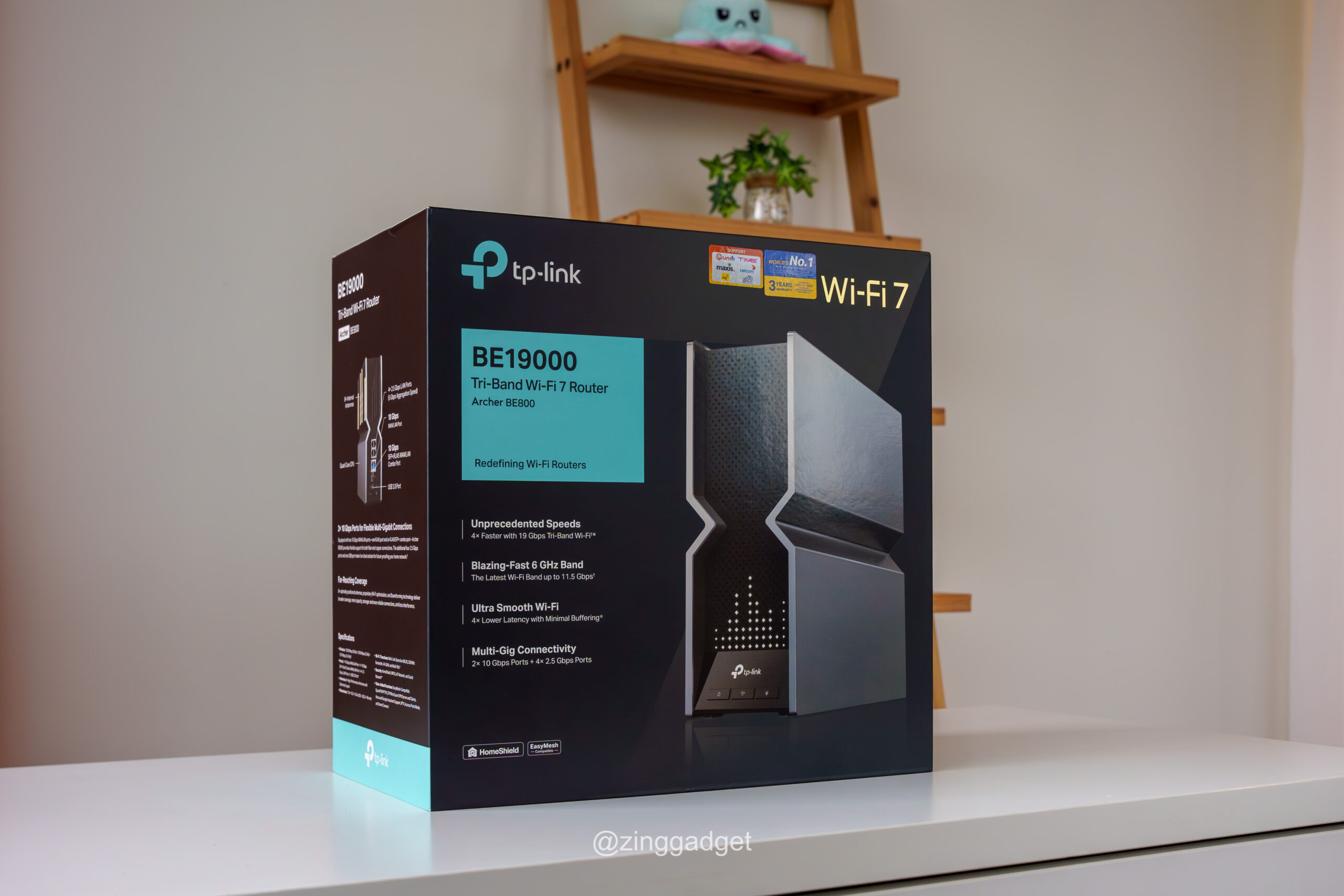 19Gbps的网速、WiFi 7!TP-Link Archer BE800路由器的天花板,网速从此一飞冲天! 2 DSC07836 Enhanced NR scaled