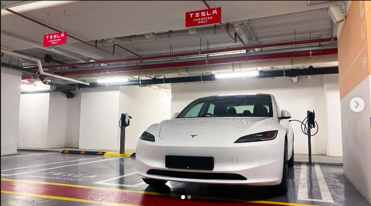 Tesla Destination充电桩在Sunway Putra和Pavilion Damansara Height正式启用：不收费免费用！