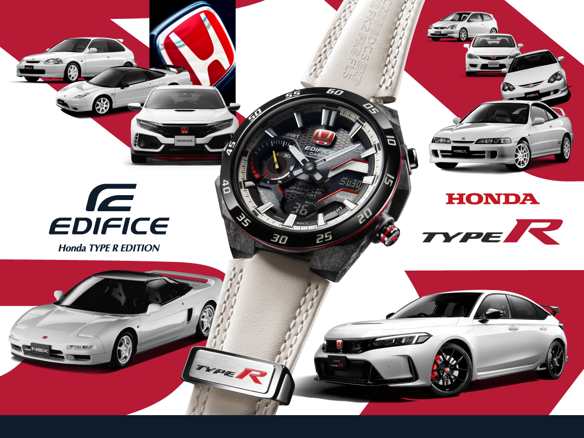把Type-R戴在手上！Honda与Casio推出Type-R Edition手表：即日开卖，售RM2399！