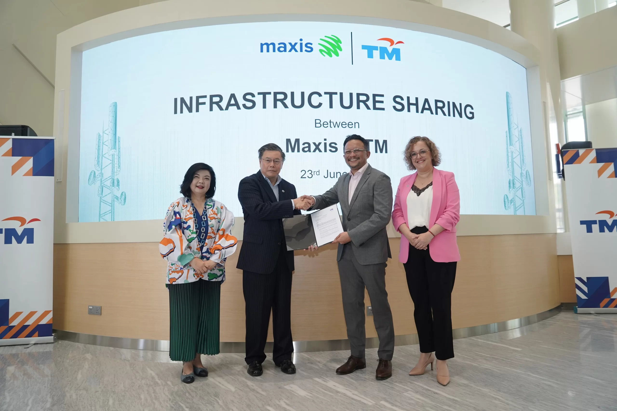 maxis tm infrastructure sharing scaled