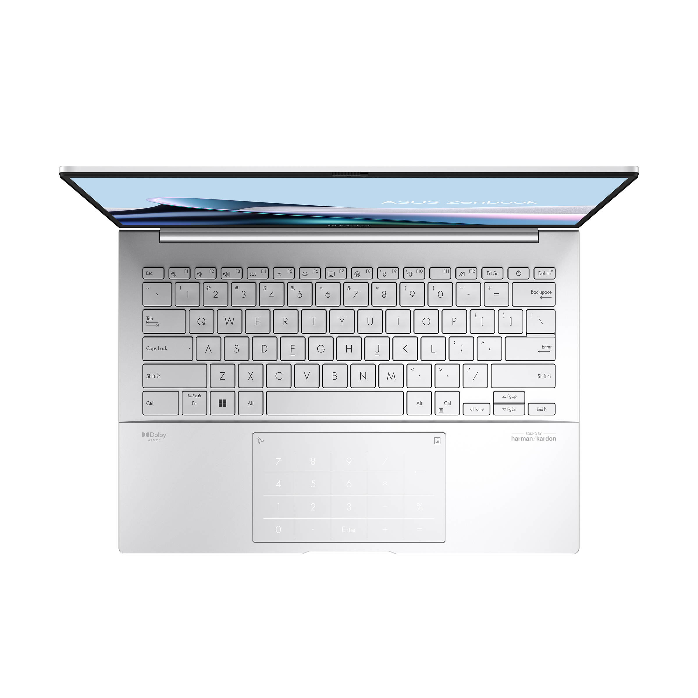 Zenbook 14 OLED UX3405MA Product photo 3S Foggy Silver 07