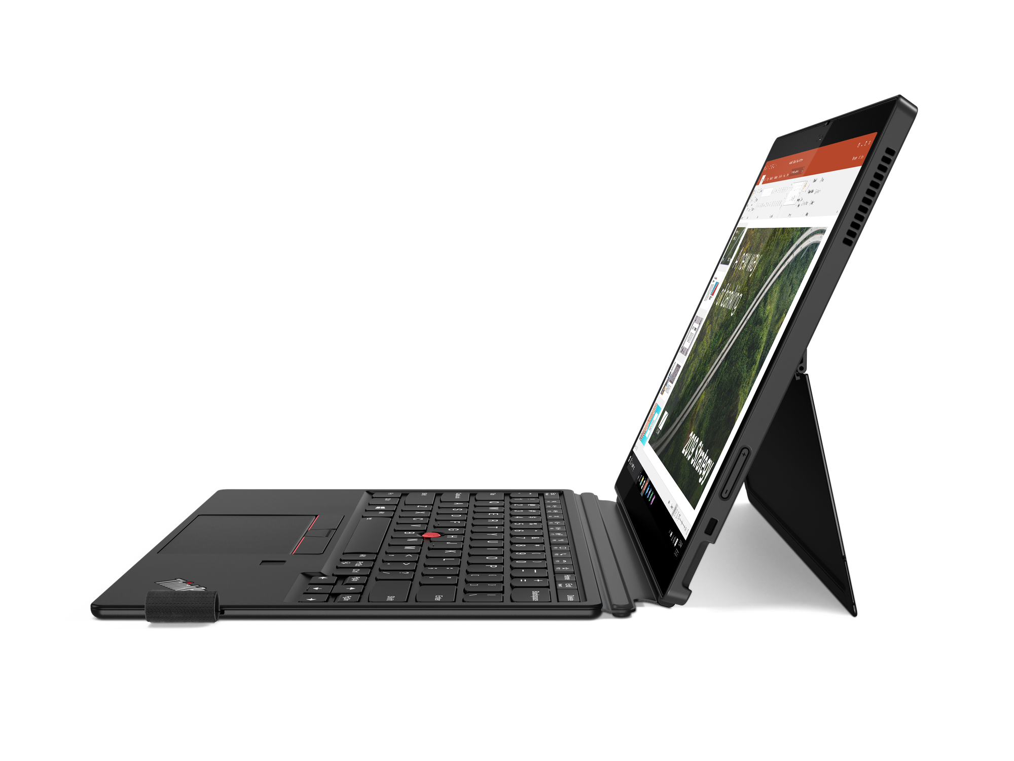 12 ThinkPad X12 Detachable With KB tour right side profile