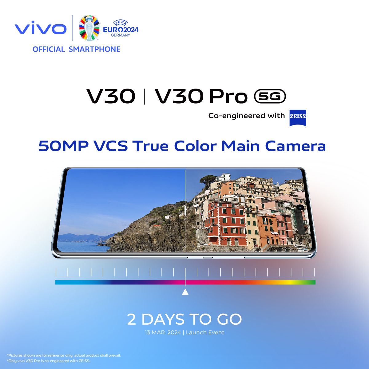 50 MP VCS True Color Main Camera OIS