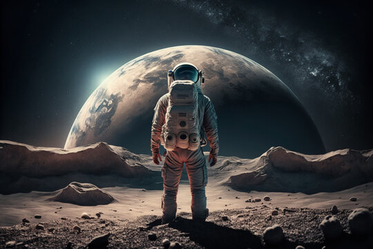 Astronaut Moon