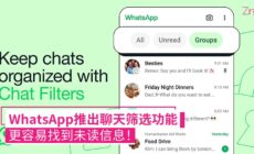 whatsapp filter