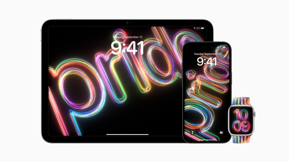 iOS 17.5正式版发布:新增彩虹光辉壁纸、Apple News+ 支持离线模式等! 5 Apple Pride Collection iPad iPho