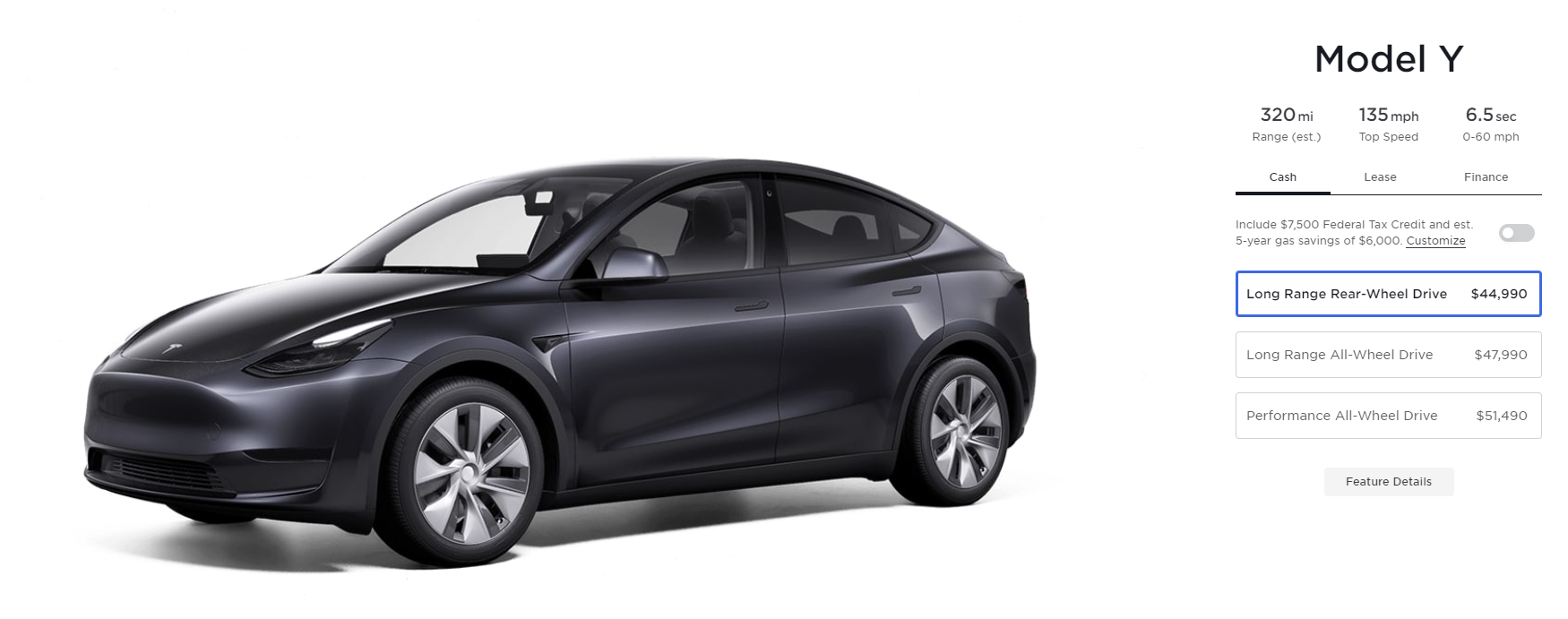 Tesla于美国下架Model Y标准版，推出长续航后驱版：续航提升至515公里，售价提升约RM9442
