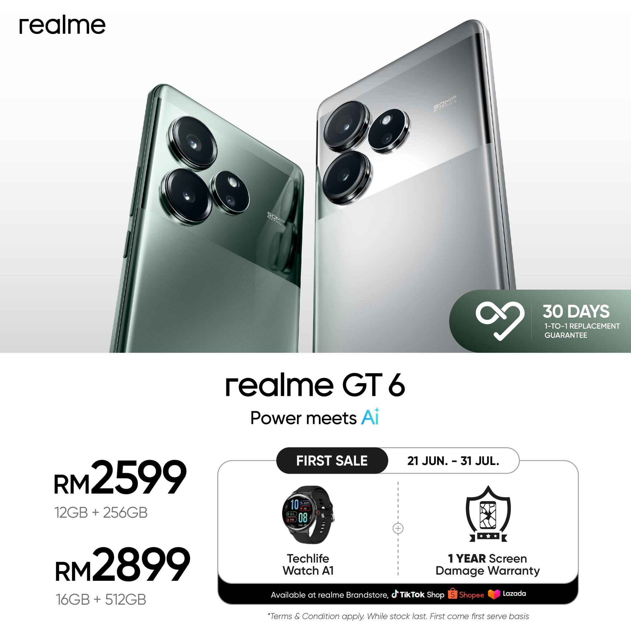 回归了!realme GT 6系列大马发布:集成AI功能、最高骁龙8s Gen 3、120W快充,售RM1999起! 43 448759670 777247227926479 6917167254886634853 n