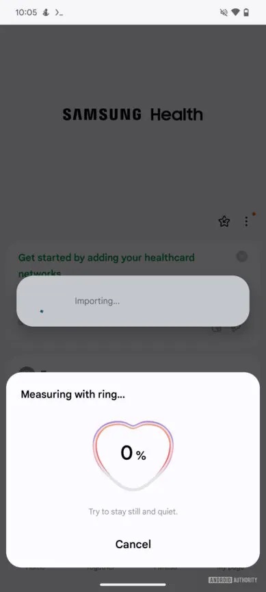 Samsung Health Heart rate measurement 389w 864h 1