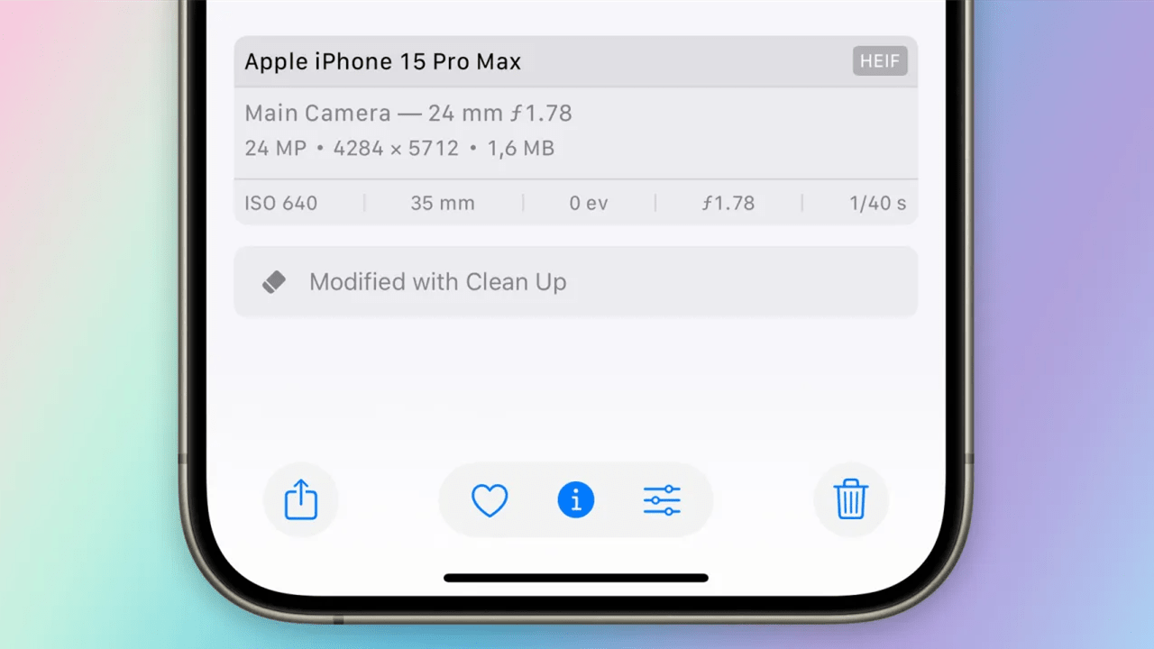iOS 18.1 Beta 3 Photos新功能:AI能自动识别和删除照片里的路人! 3 912feb7177054df