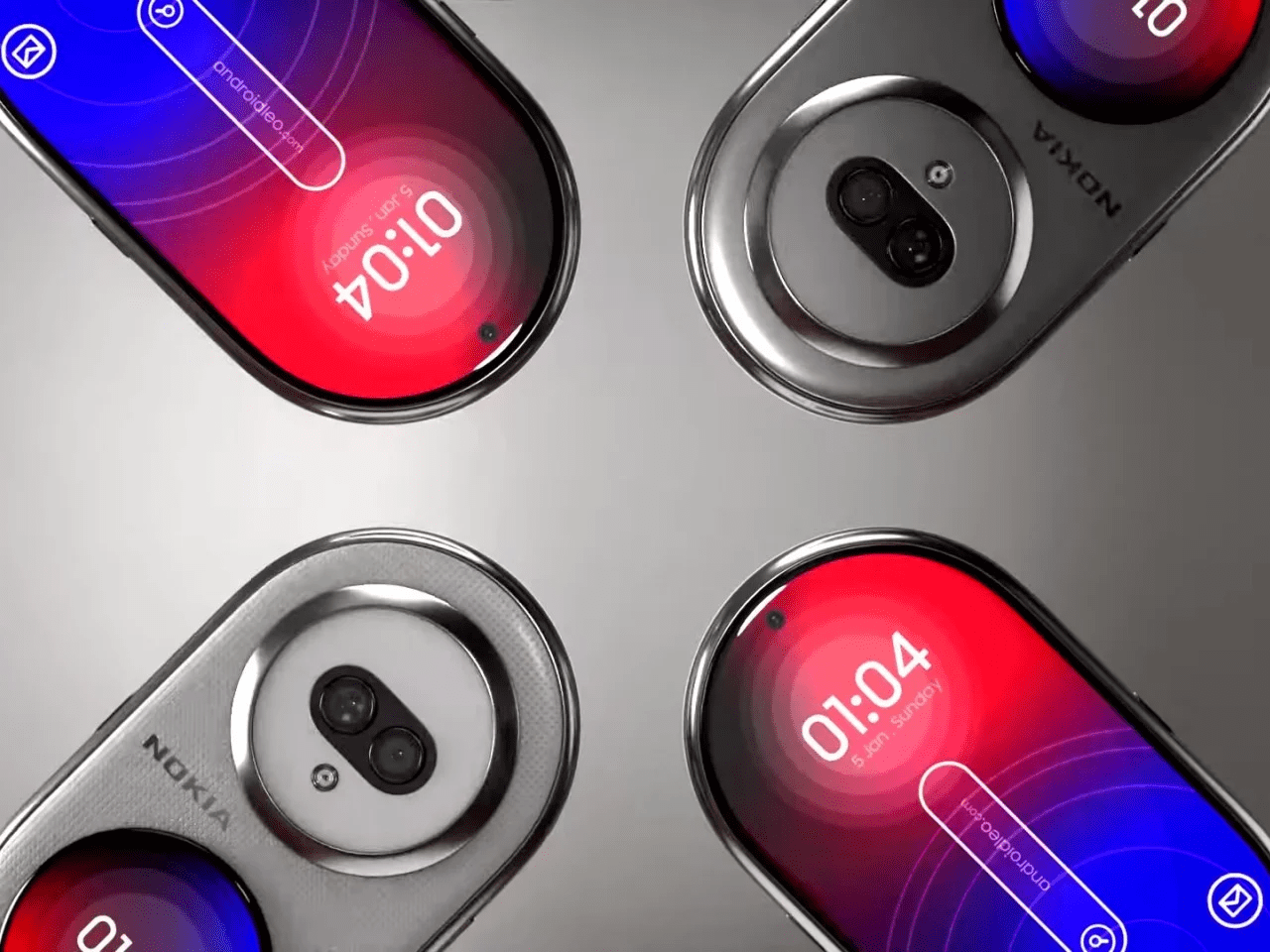 Nokia Infinity Pro揭未来设备的模样 无棱角薄药丸形手机 预计2025上市 2 nokia infinity pro concept 10