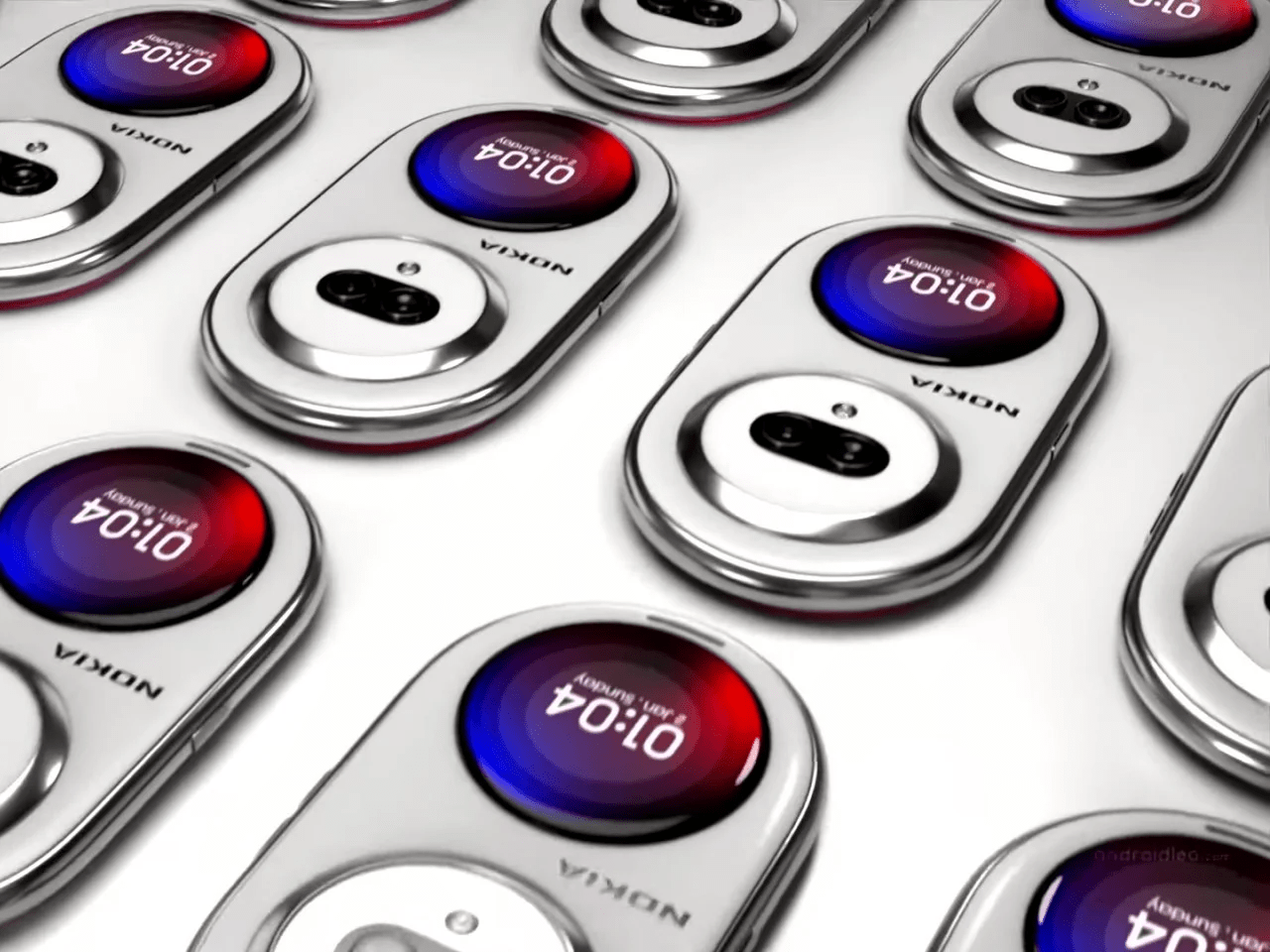 Nokia Infinity Pro揭未来设备的模样 无棱角薄药丸形手机 预计2025上市 3 nokia infinity pro concept 13