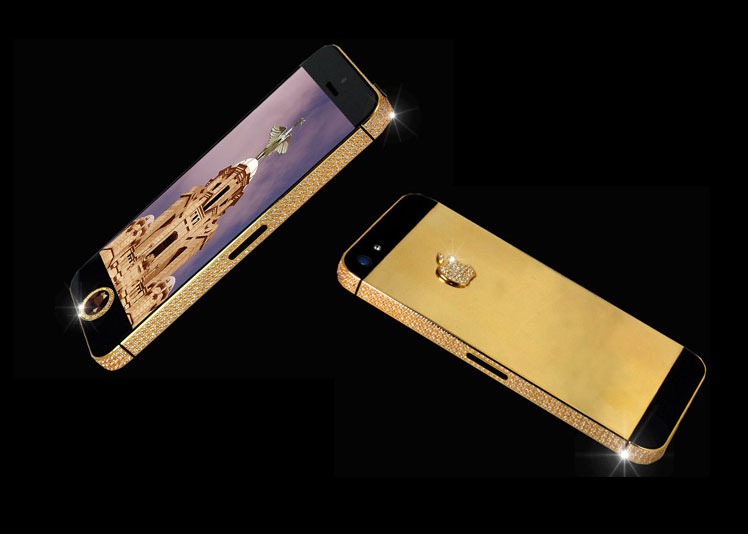 盘点奢侈品手机 HUAWEI三折叠机居然不是最贵的? 7 iphone 5 black diamond cover