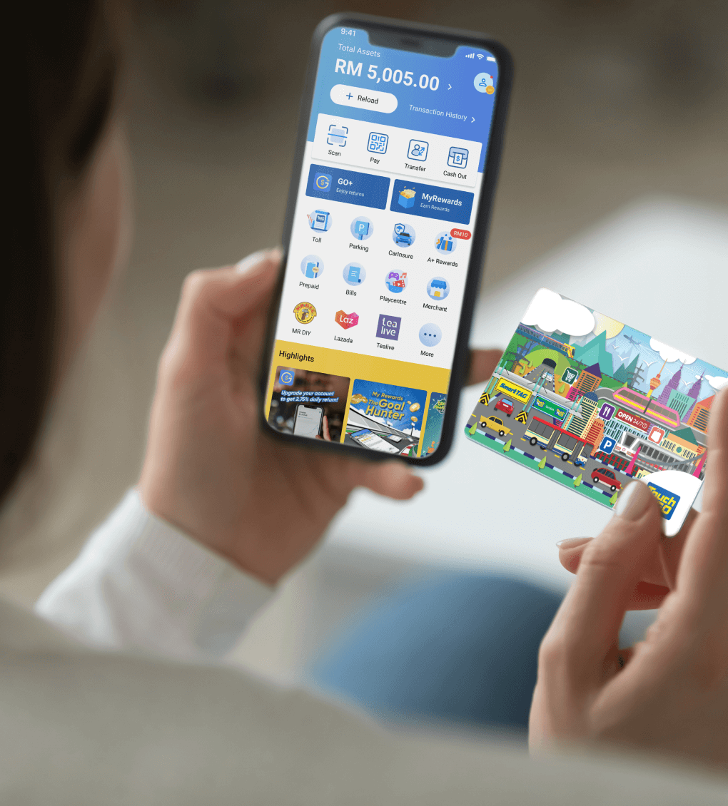 TNG eWallet 推出 Principal 私人退休金计划:提供额外退休储蓄方式!最低RM100就能投资,可获高达RM3000税务减免! 2 Leading the way toacashless society 1 1