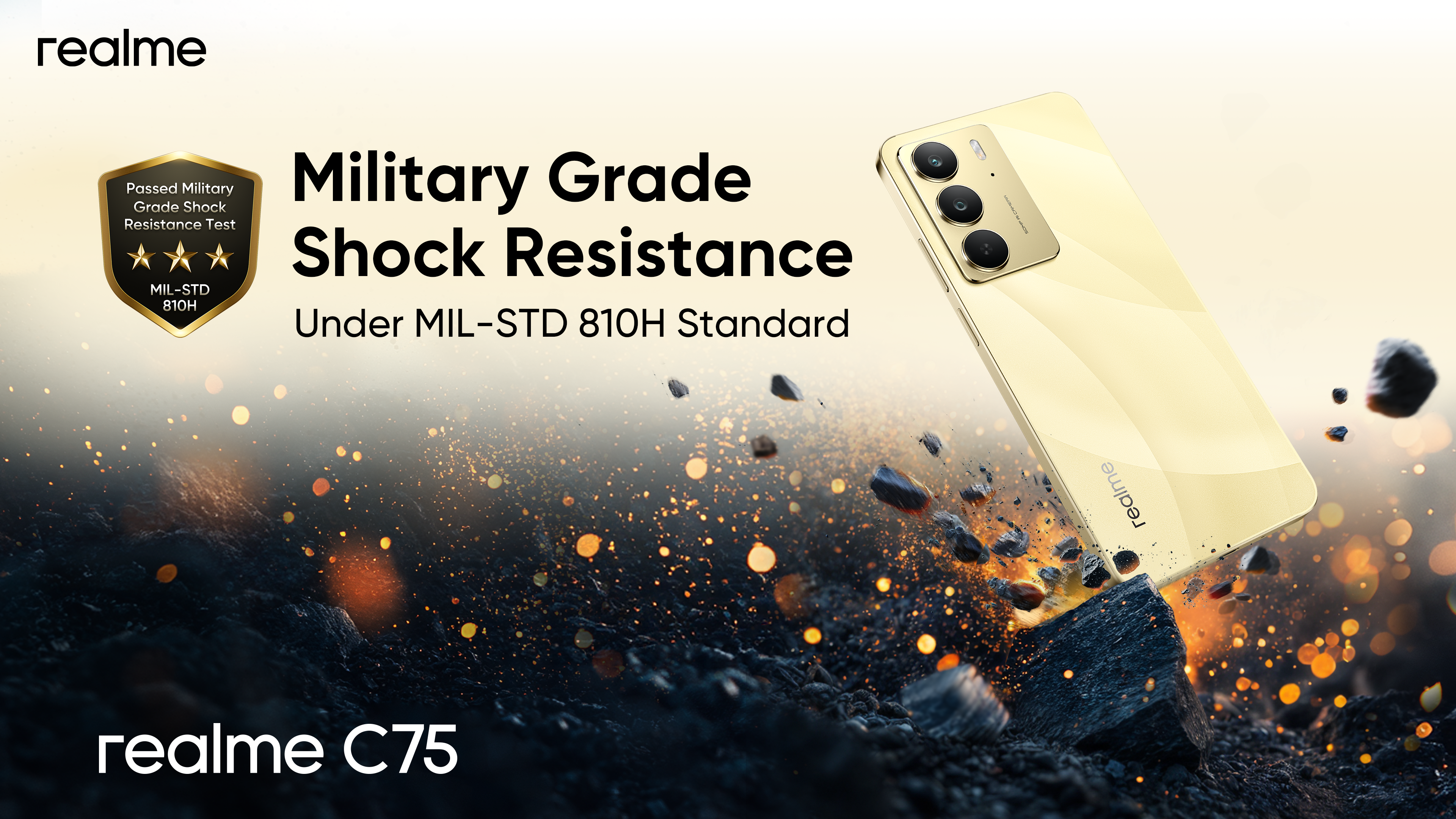 强悍耐用!realme C75大马发布:IP66/68/69防护/军用级抗冲击、6000mAh电池,售RM699! 4 C75 1 1
