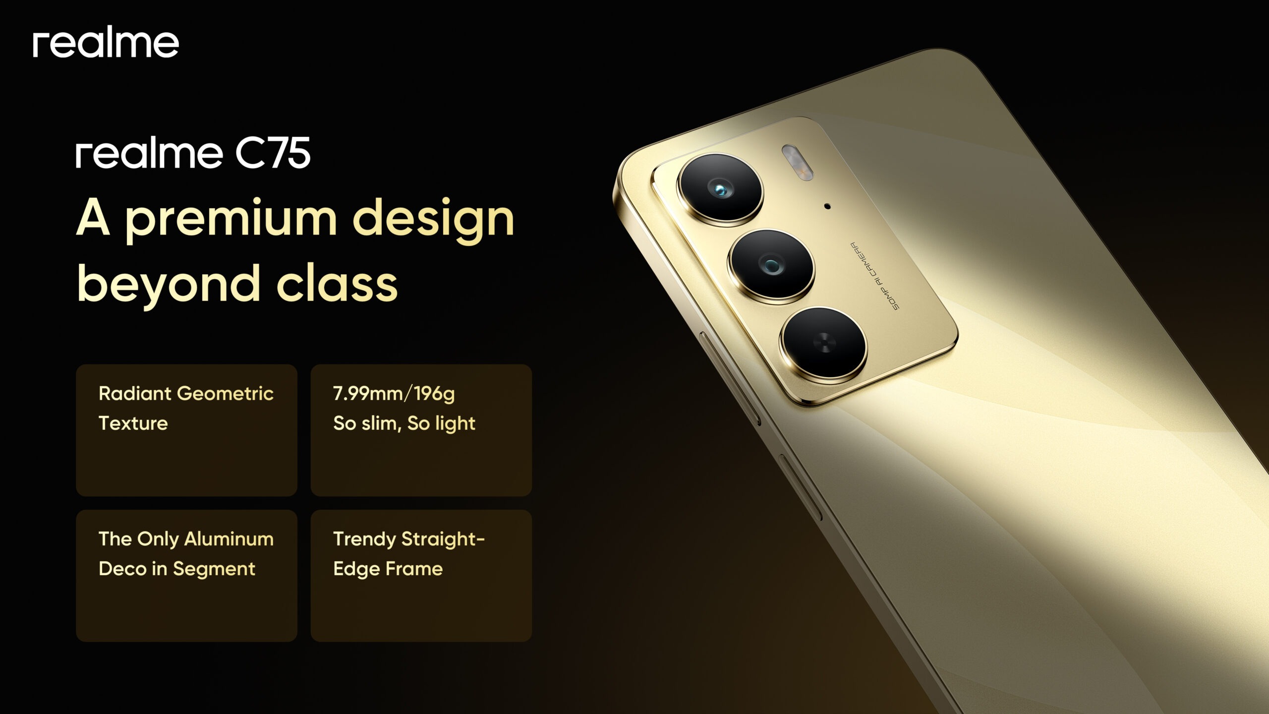 强悍耐用!realme C75大马发布:IP66/68/69防护/军用级抗冲击、6000mAh电池,售RM699! 10 C75 Design scaled