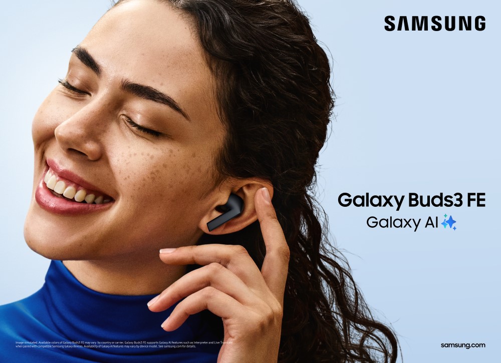 Samsung Galaxy Buds3 FE 发布:Blade设计、升级音频性能、Galaxy AI功能,价格更亲民! 2 Galaxy Buds3 FE Lifestyle