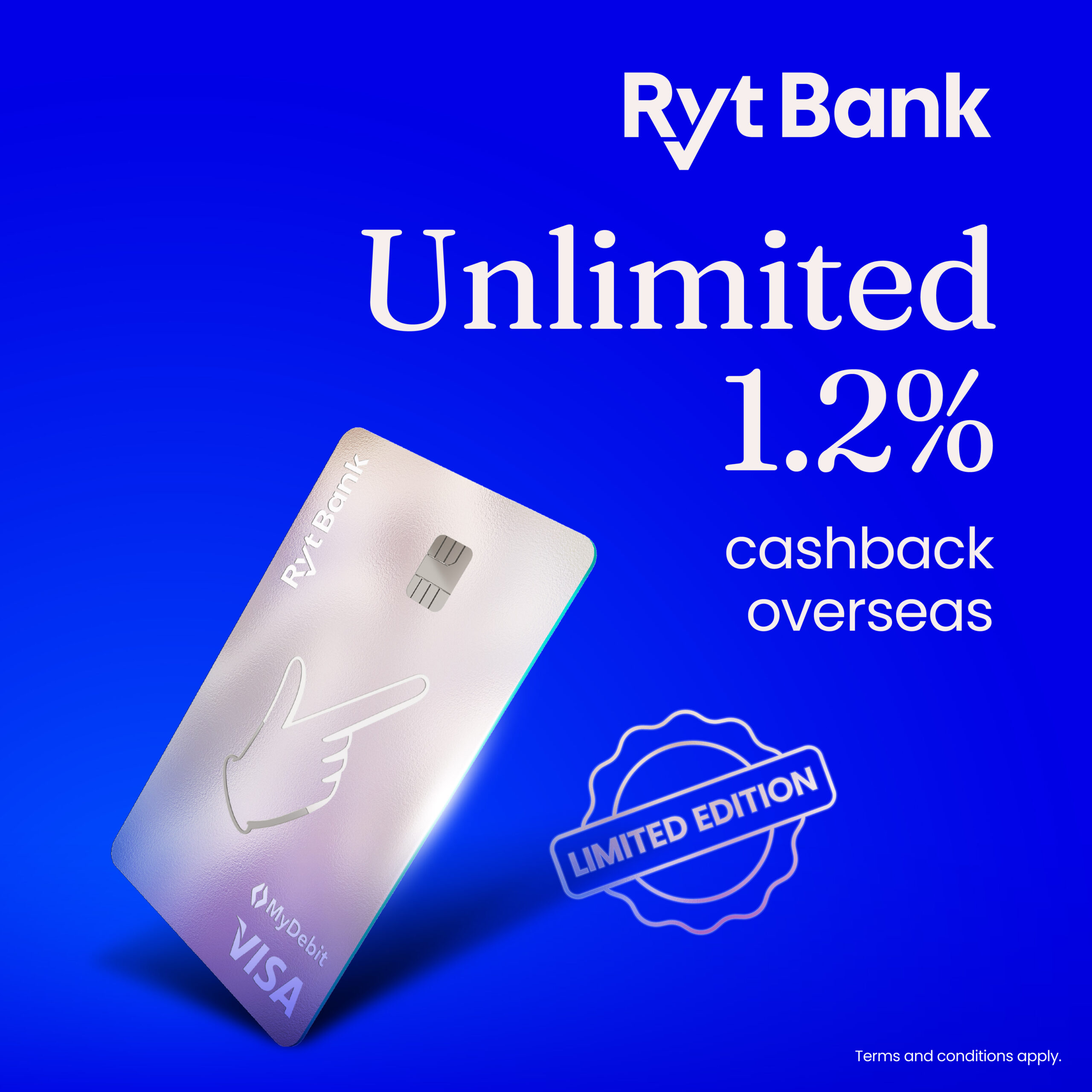 大马首个AI数码银行 Ryt Bank 全面上线!最高可获4%年利率、1.2%海外消费现金回扣、高达RM1,499贷款服务! 8 RytCard scaled