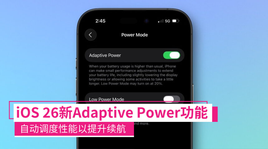 appleadaptivepower