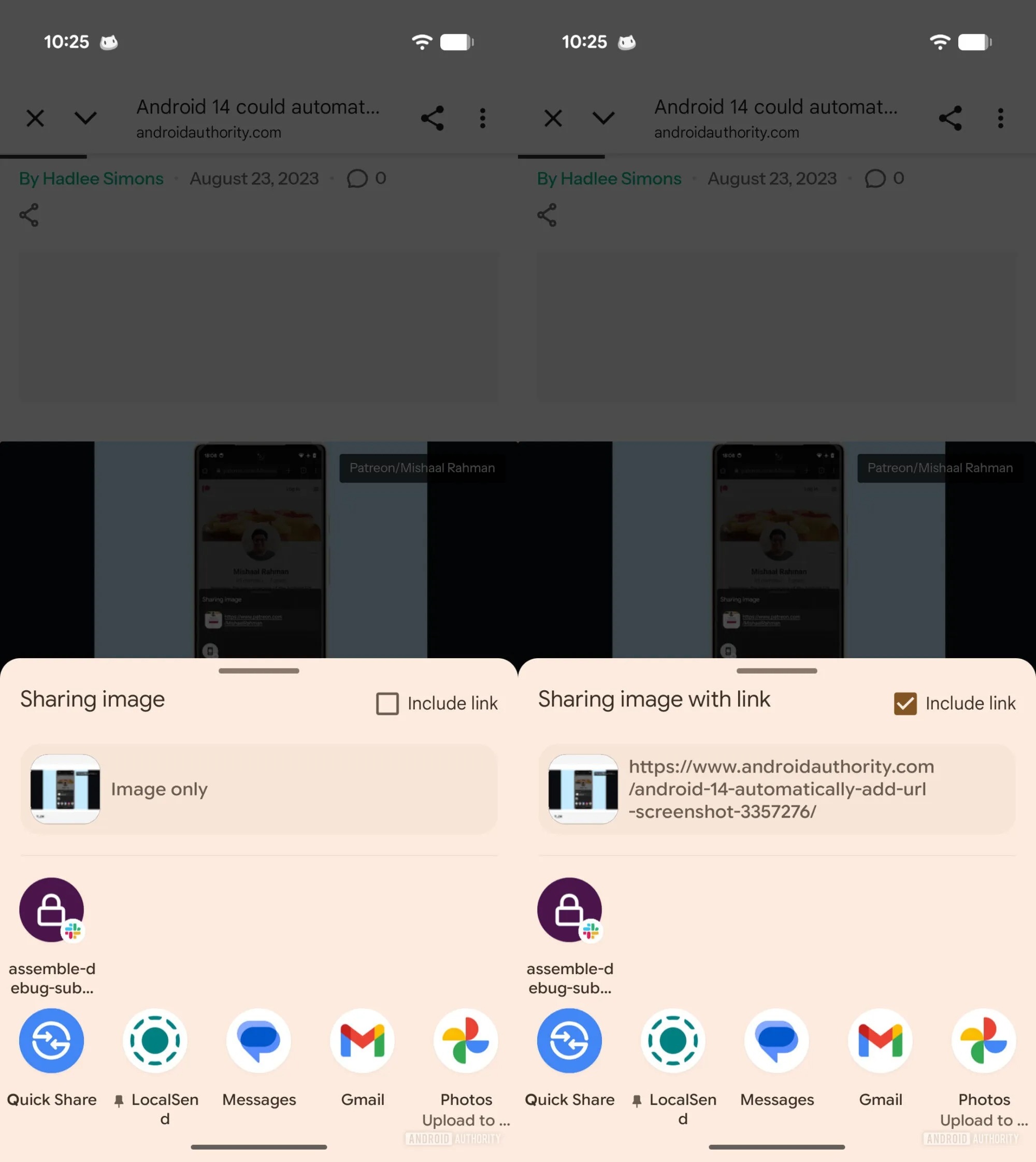 Android新特性:截图的时候自动复制网页连接、Chrome、Youtube、Telegram首波支持 2 Android新特性:截图的时候自动复制网页连接、Chrome、Youtube、Telegram首波支持