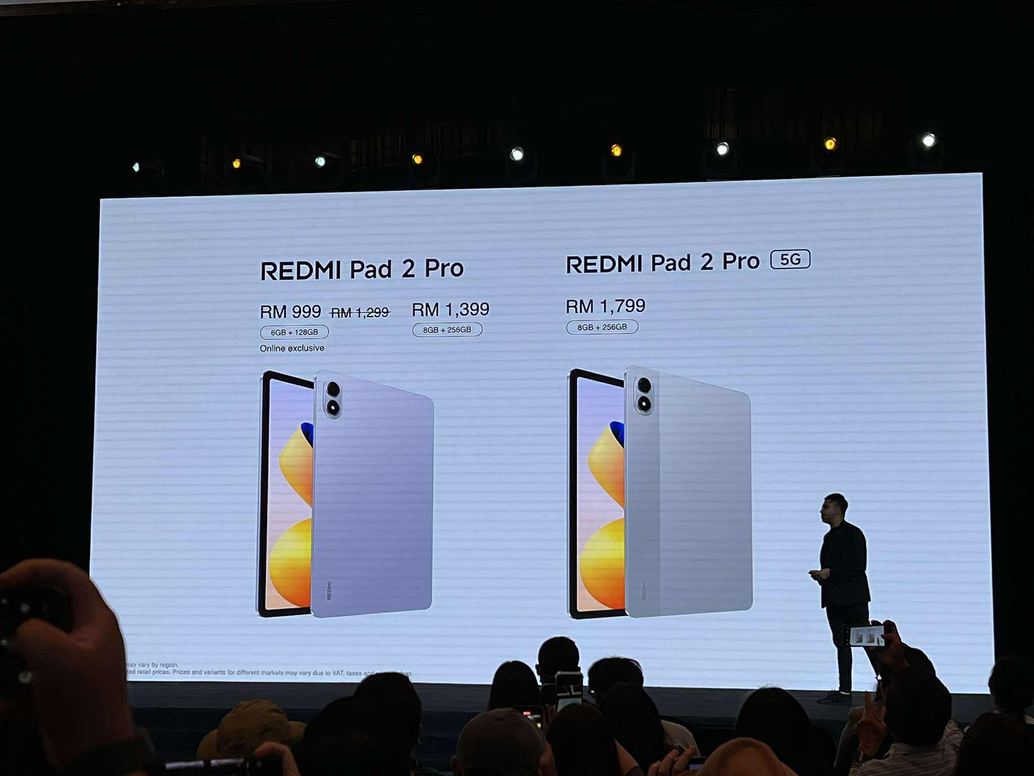 大马售价RM1299起!Xiaomi Pad Mini、REDMI Pad 2 Pro系列发布:最高天玑9400+、165Hz高刷、12000mAh电池等! 16 554196325 3804364369865630 367719810247560170 n