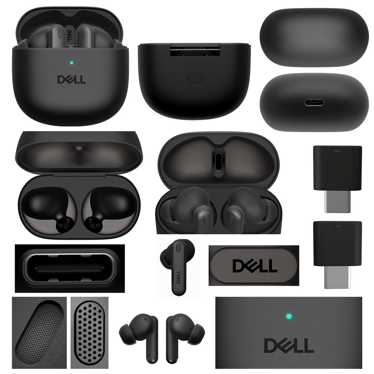 Dell 首款真无线耳机！Dell Pro Plus Earbuds 发布：AI 降噪、IP54 防