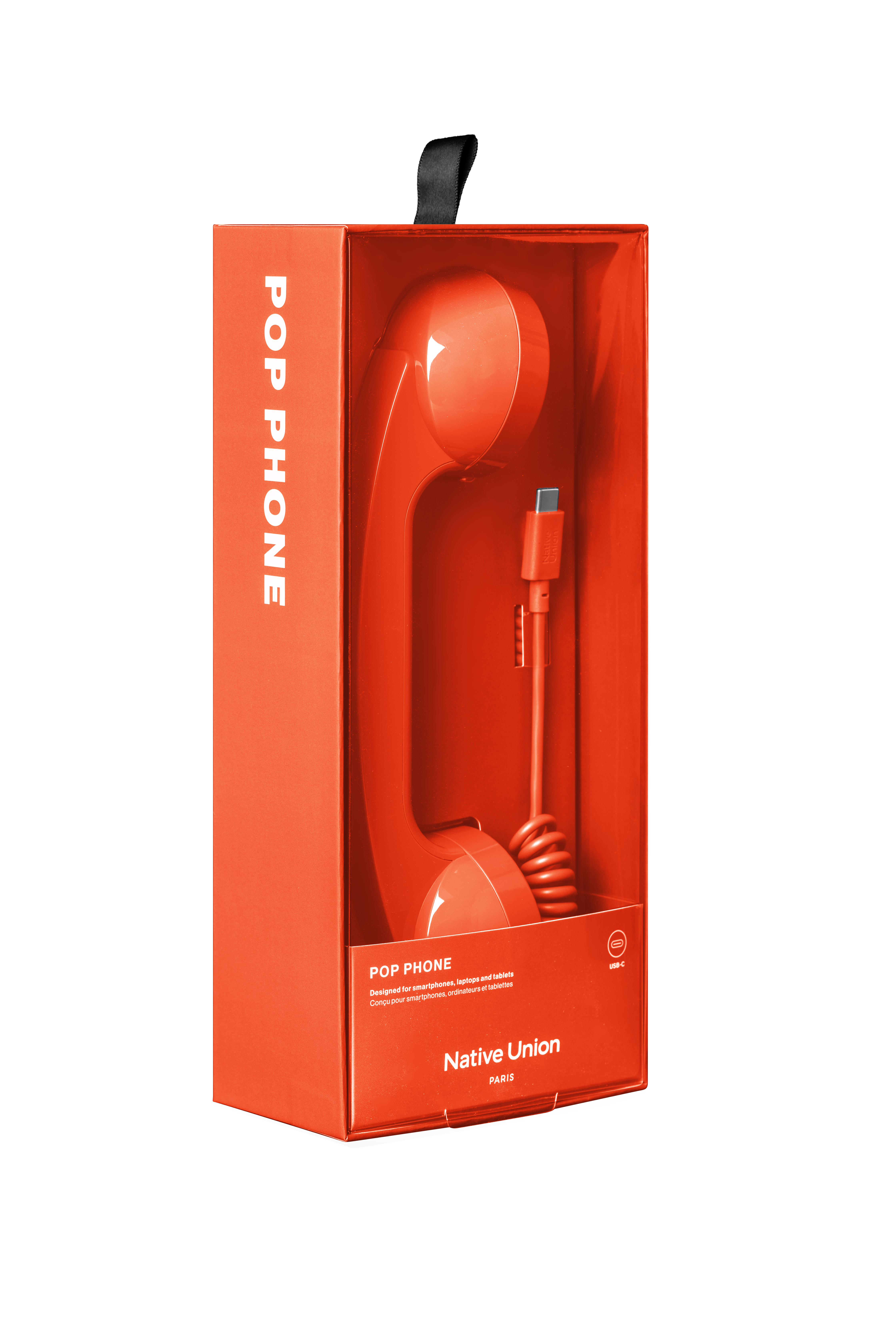 超怀旧!ante 发布 Native Union POP Phone 手柄电话,还有酷炫 ARC iPhone 17 防护壳! 13 PopPhone PackagingPhoto AlarmRed 1