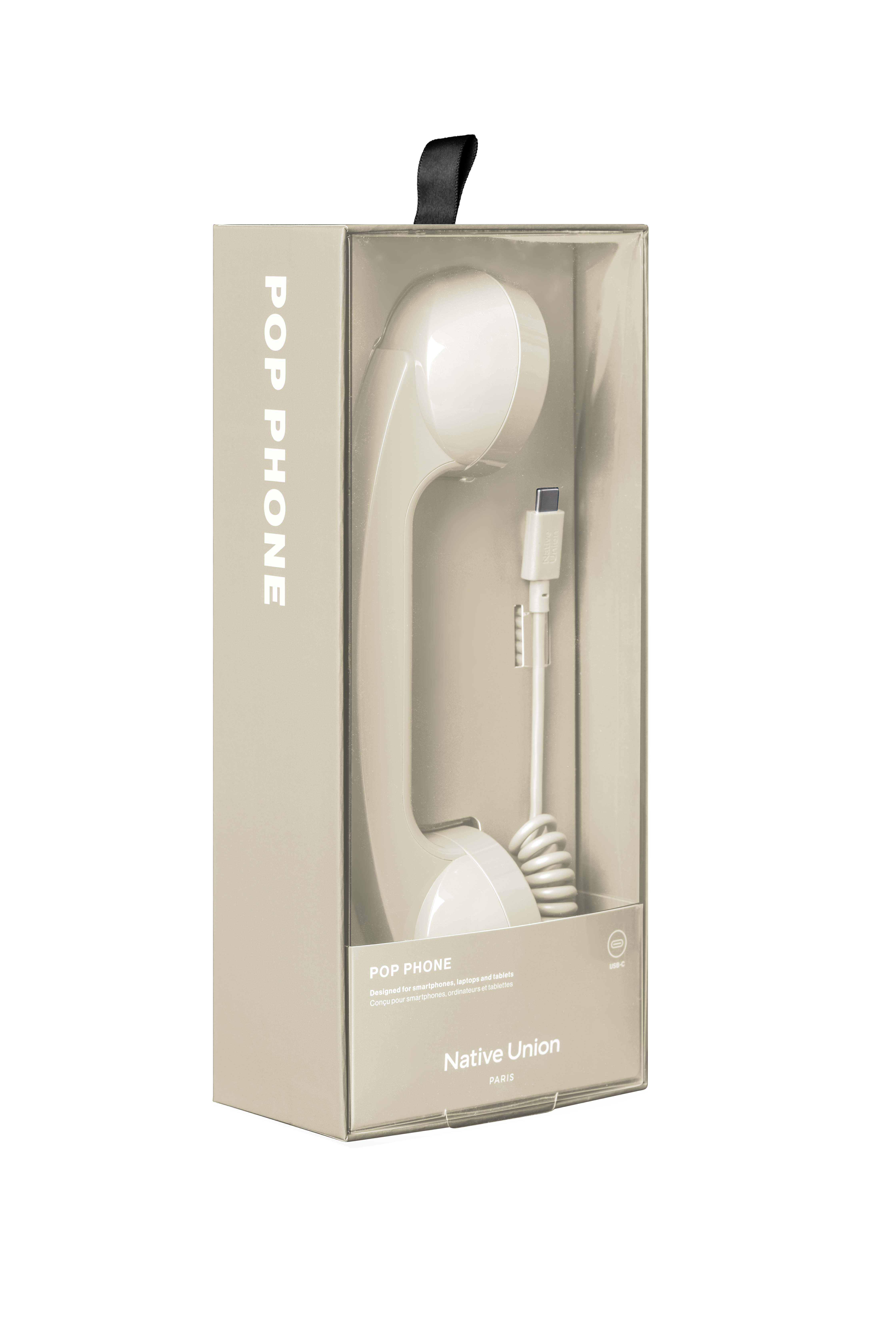 超怀旧!ante 发布 Native Union POP Phone 手柄电话,还有酷炫 ARC iPhone 17 防护壳! 19 PopPhone PackagingPhoto Sandstone 1