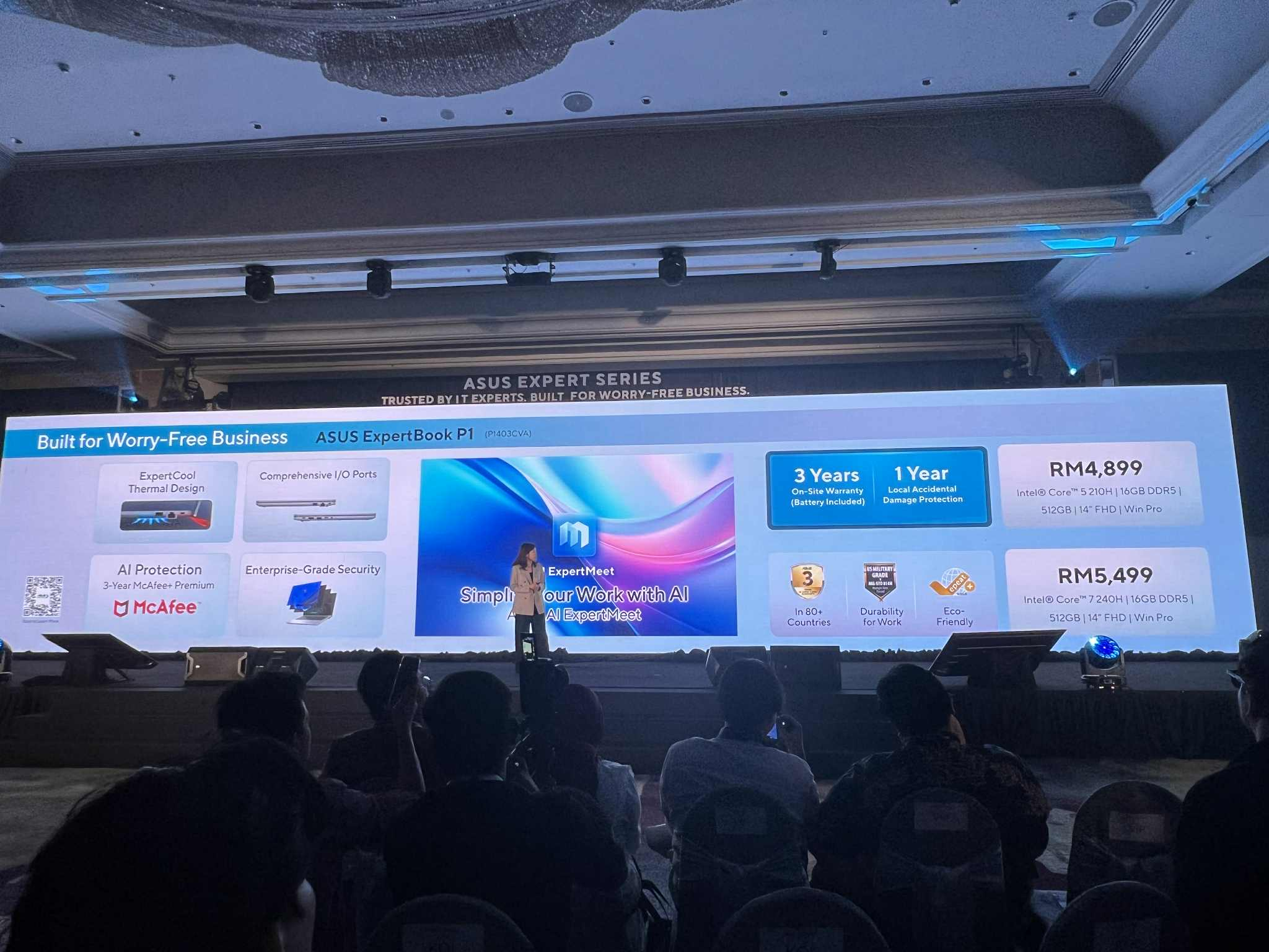 ASUS Expert系列电脑发布:企业级安全防护、ASUS自家AI解决方案,办公、IT、安全管理兼具,RM3599起! 5 image 191
