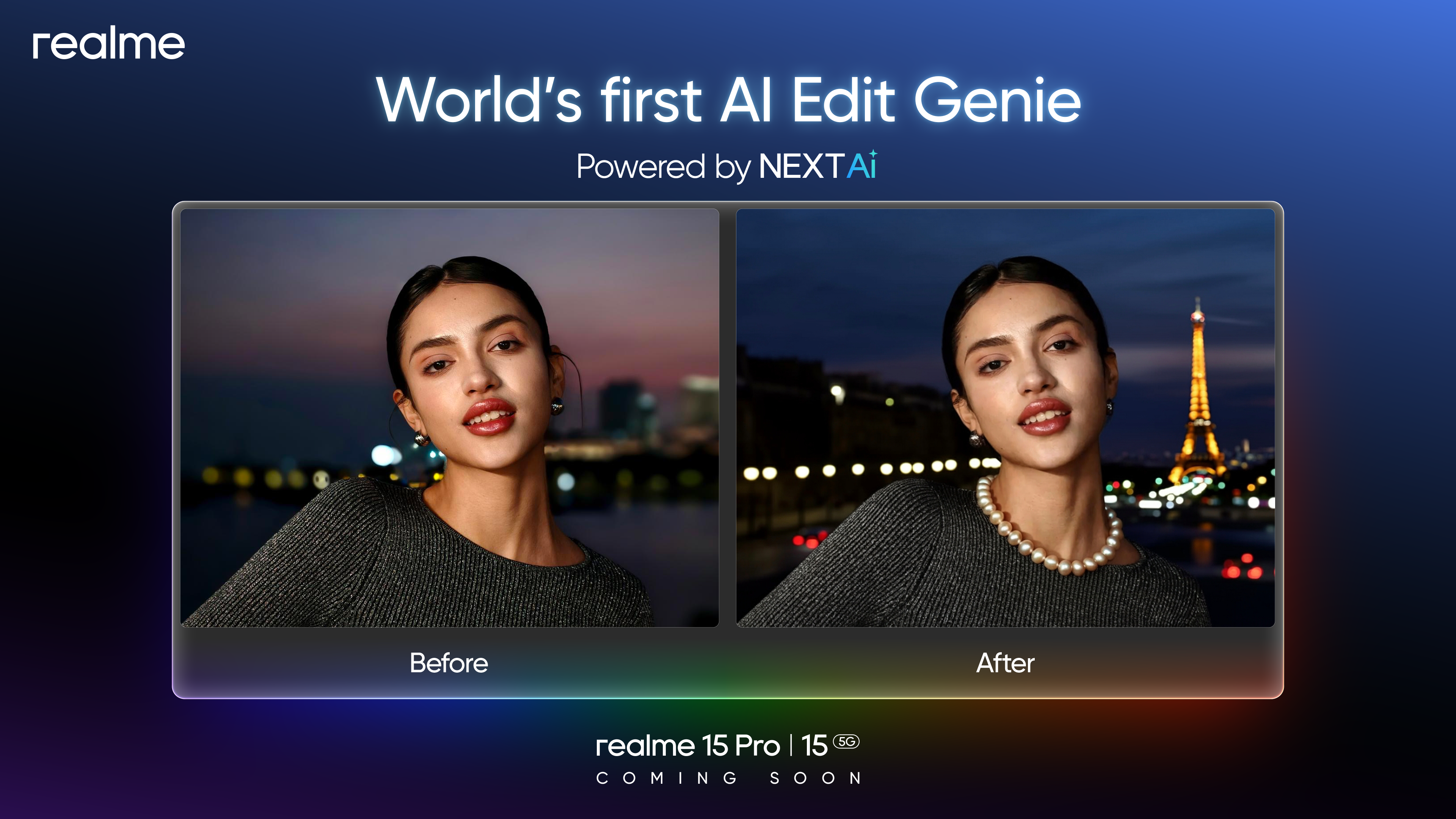 realme 15 Series AI Edit Genie 1