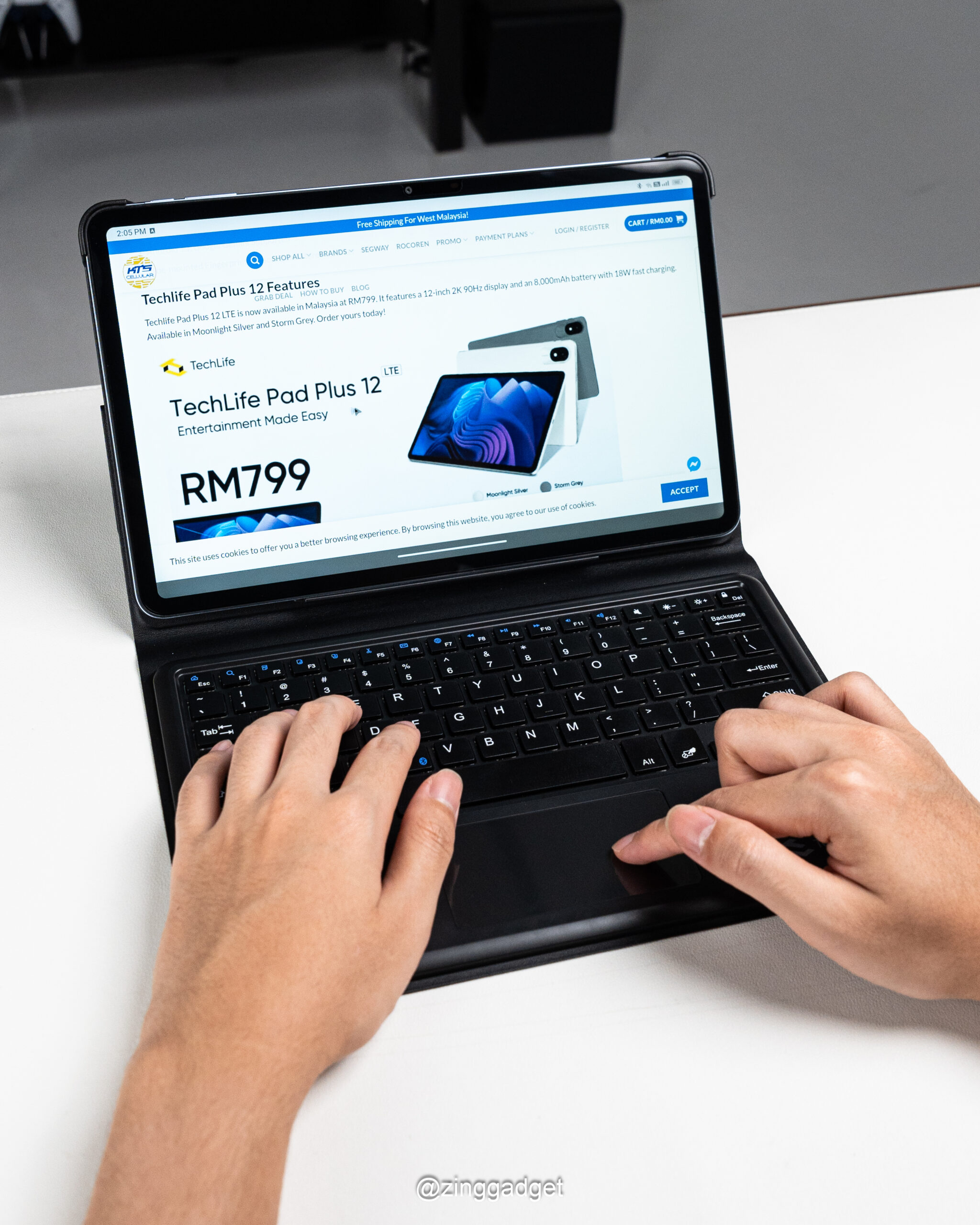 这台 RM799 平板,竟然还能当充电宝+硬盘?!太会了吧!【TechLife Pad Plus 12 LTE】🤯 17 DSC09949 scaled
