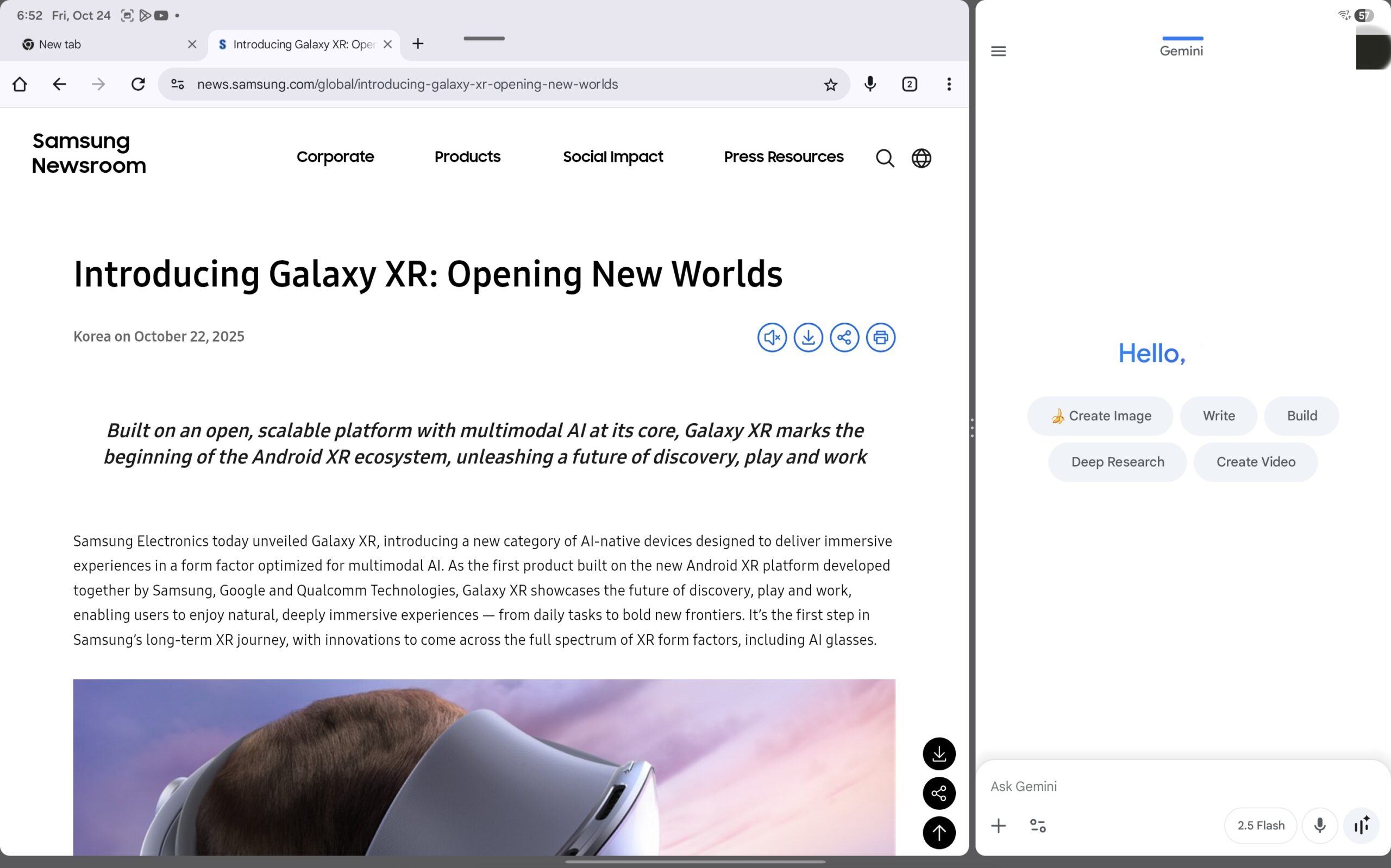一个按键生图生视频!Samsung Galaxy Tab S11系列AI功能:大屏AI生产力就是方便! 3 一个按键生图生视频!Samsung Galaxy Tab S11系列重点AI功能:大屏AI生产力就是方便!