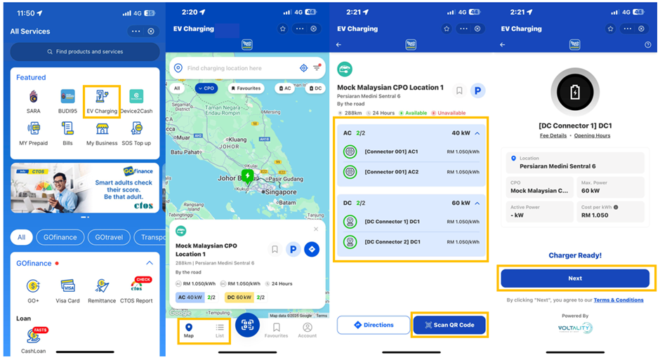 TNG eWallet 加入 EV Charging 新功能!整合多家营运商,帮大马+新加坡电动车主轻松找充电桩、一键快速付款等! 7 image 2 1