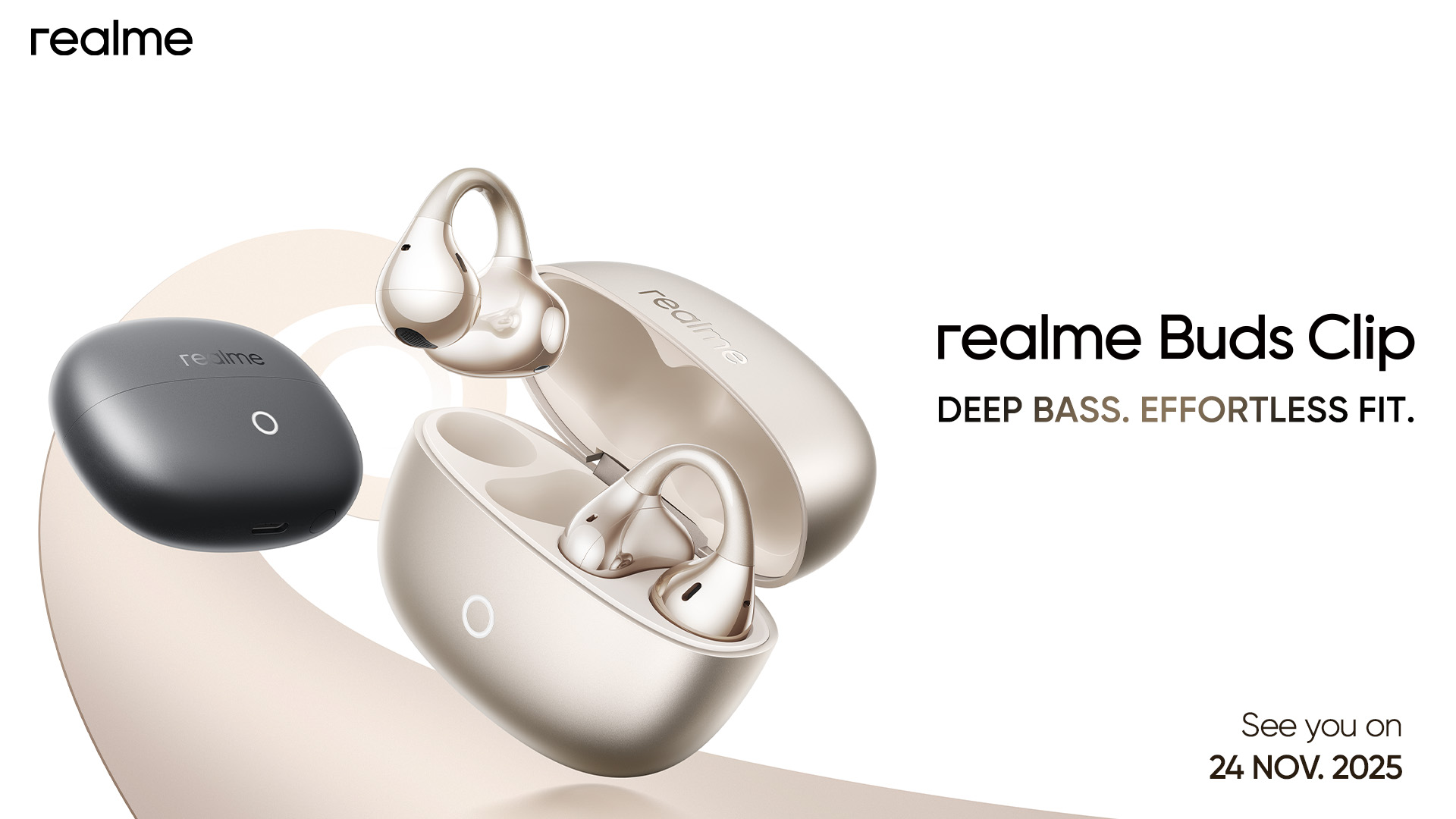realme 首款开放式耳机!Buds Clip 将于11月24日大马发布:5.3g 超轻耳夹式,运动通勤都适用! 2 20251119 143157