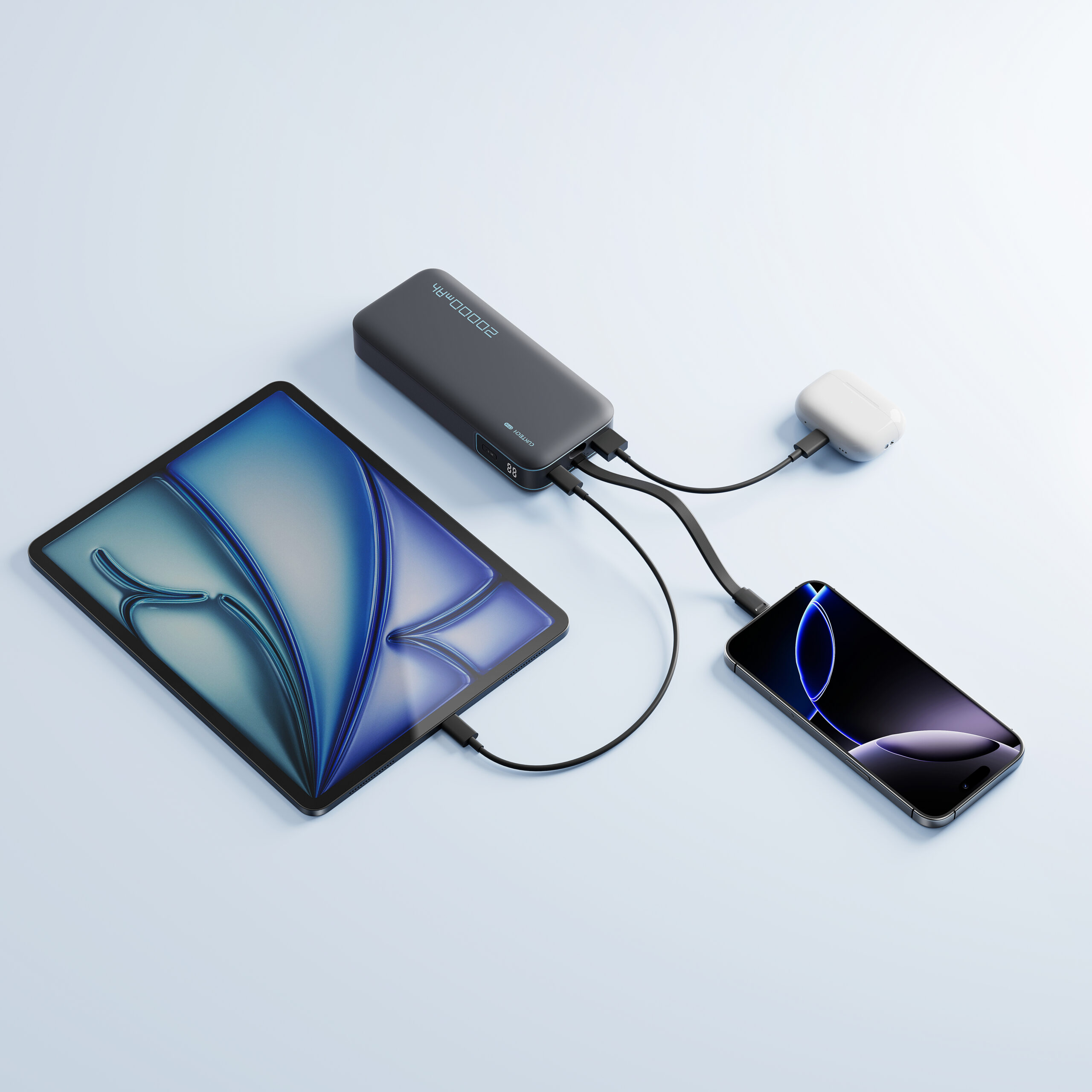 CUKTECH宣布和小米合作!推出Powerbank、充电器新品:最高100W、有3C认证等,大马售价RM69起! 3 CUKTECH CP24 Power Bank 07 scaled