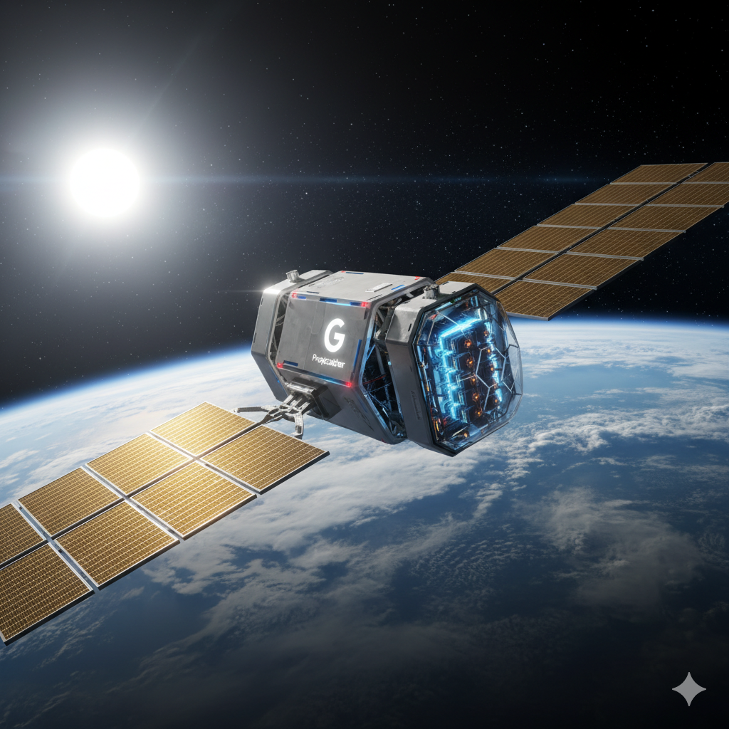 Google宣布“Suncatcher计划”:将AI数据中心送入太空,24小时太阳能充电解决耗电问题! 3 Google宣布“Suncatcher计划”:将AI数据中心送入太空,24小时太阳能充电解决耗电问题!