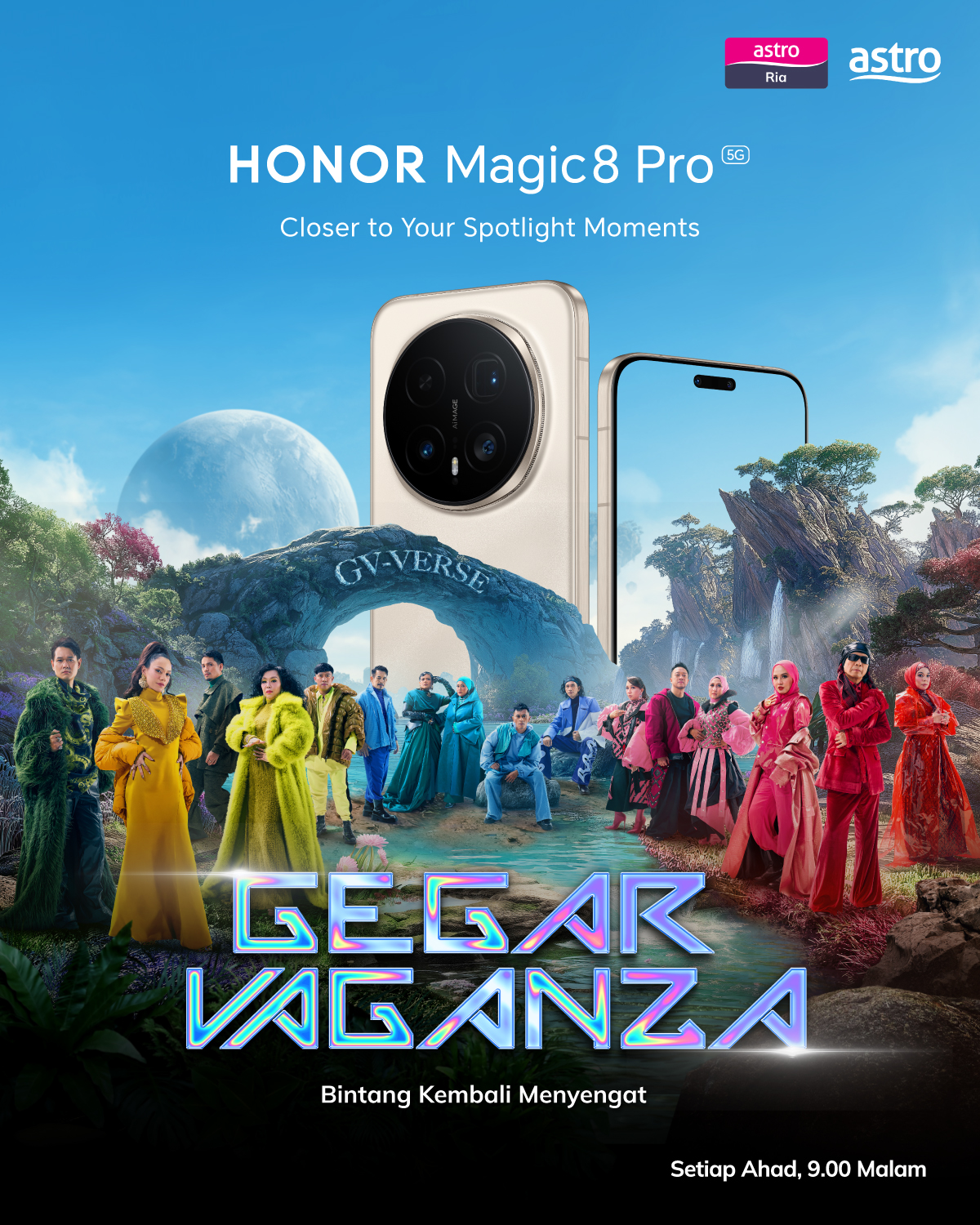 影像旗舰来袭!HONOR Magic8 Pro 即将登陆大马,《Gegar Vaganza 2025》指定御用摄影手机! 3 HONOR Magic8 Pro is Gegar Vaganza 2025 official mobile photography equipment Social Media