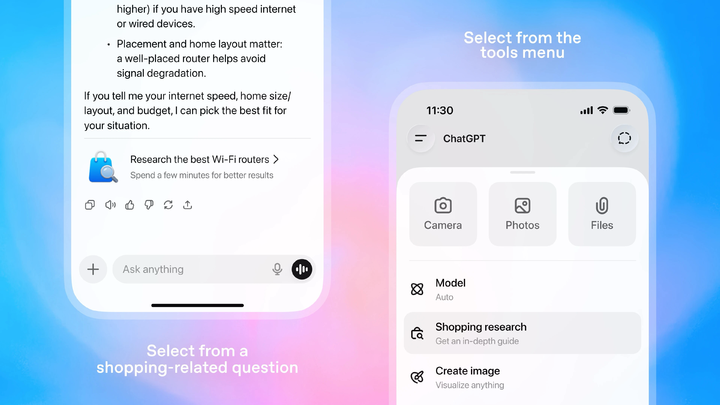 ChatGPT 变身购物小帮手!OpenAI 推出「购物研究」工具:帮你比价、挑礼物,一键搞定! 2 image 215