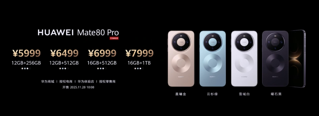 售约 RM2736 起!HUAWEI Mate 80 系列中国发布:8000nits 灵珑屏、极限续航14天,还有非凡大师版! 55 image 321