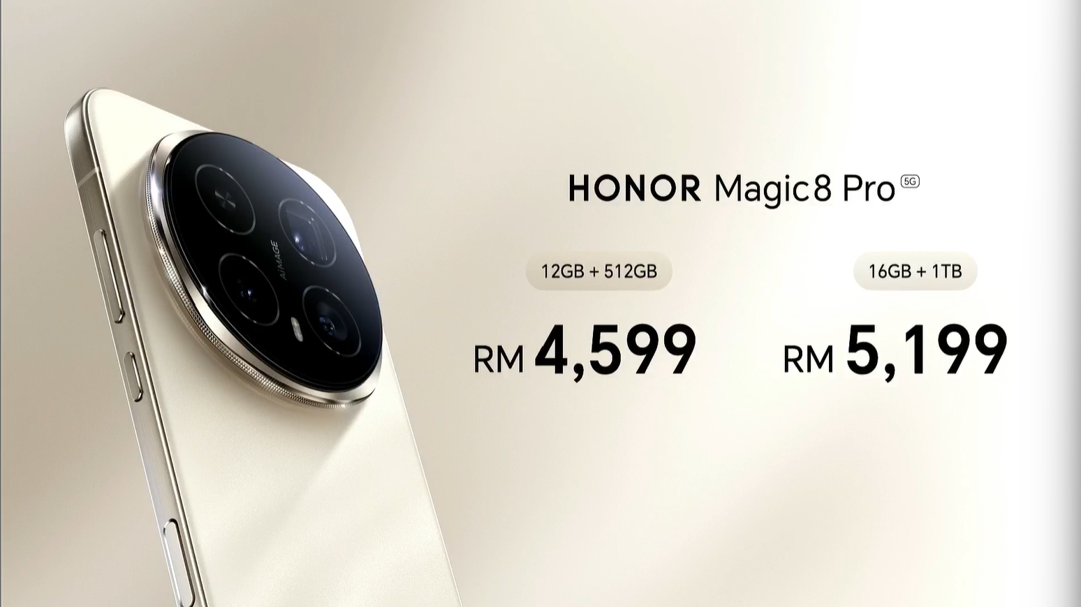 HONOR Magic8 Pro发布:骁龙8 Elite Gen 5、7100mAh、2亿像素长焦,售RM4599起 10 image 366