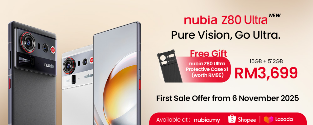 大马售价 RM3699 起!nubia Z80 Ultra 发布:骁龙 8 Elite Gen 5、7200mAh、屏下镜头! 11 nubia Z80 Ultra 2