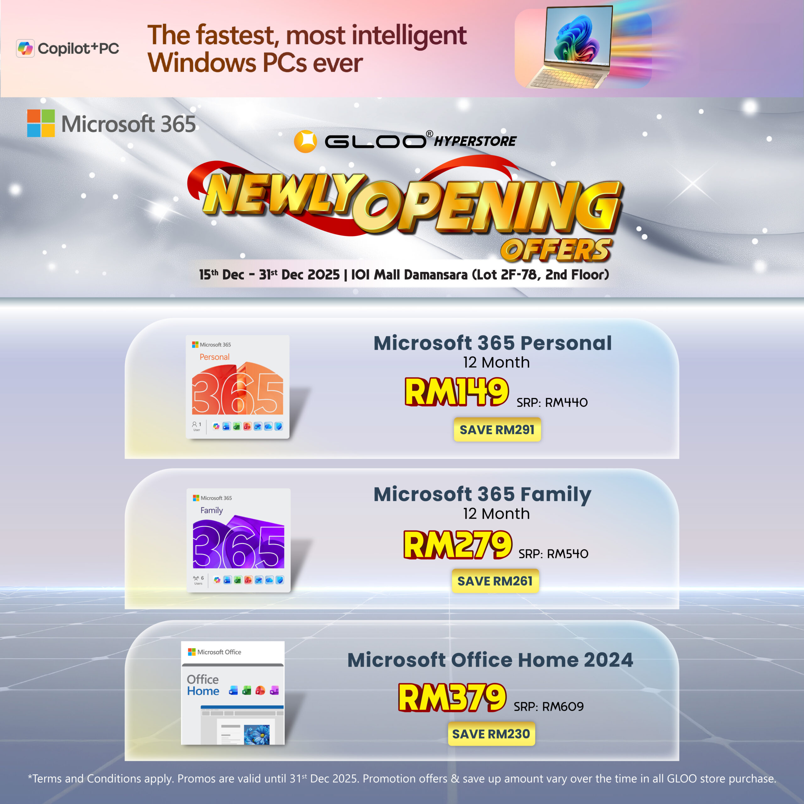 Microsoft 365一天只要RM0.13!?办公全家桶、1TB OneDrive云存储,限时优惠价还有赠品拿! 2 1200x1200 New template add playbook 05 scaled