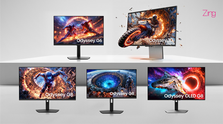 Samsung 发布全新 Odyssey 游戏显示器系列