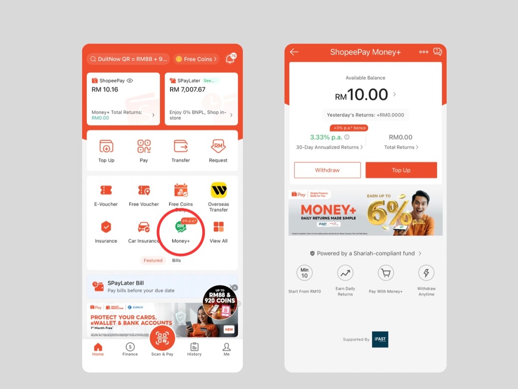 RM10 就能投资!ShopeePay 推出 Money+ 投资功能:RM10 起步,最高潜在 6% 年回酬! 5 623506689 18560432134010402 647541253668244000 n