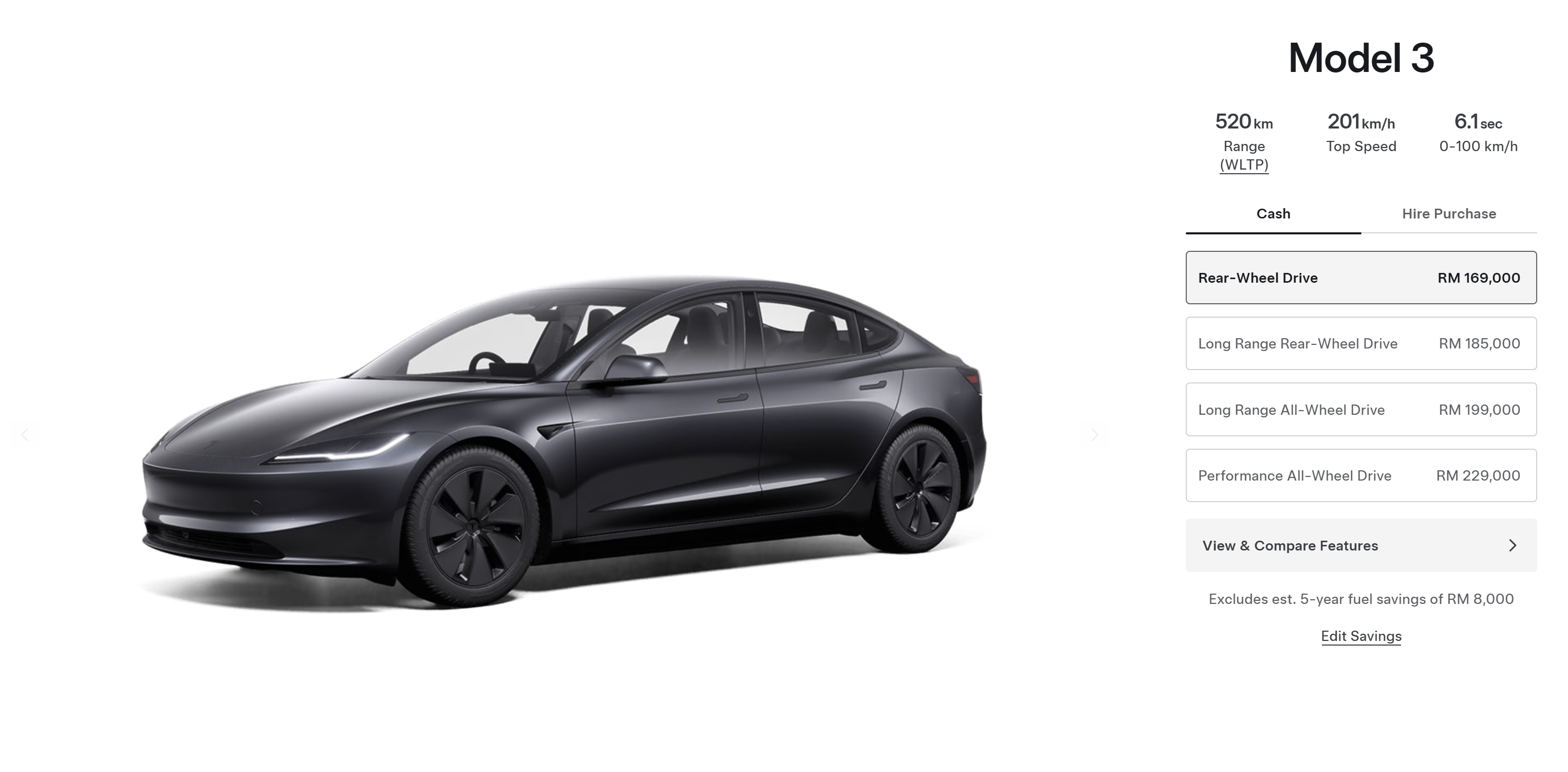 成本自己吸收！Tesla：电车免税期结束也不起价！仍和2025年一样RM169,000起跳！ - Zing Gadget