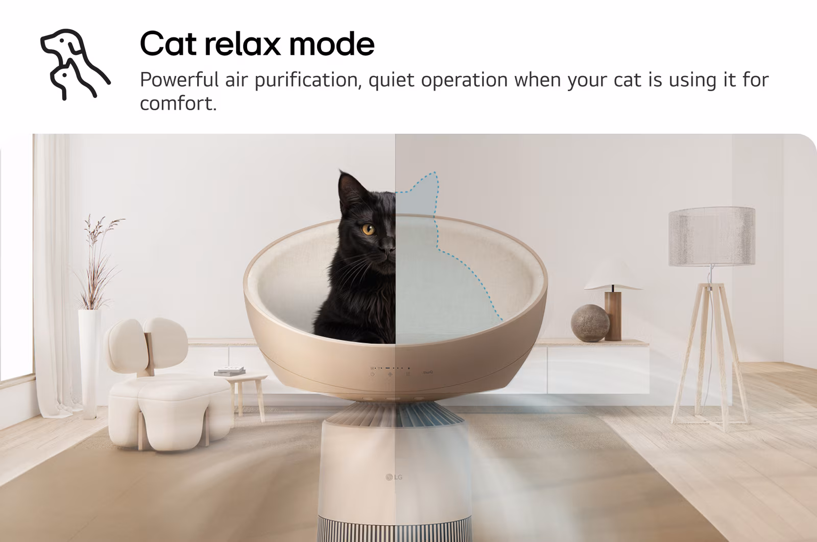 猫奴们必备!LG 推出全马首款「猫咪专用」空气净化器,主打洁净空气+猫咪暖窝! 7 thum 1600x1062 3