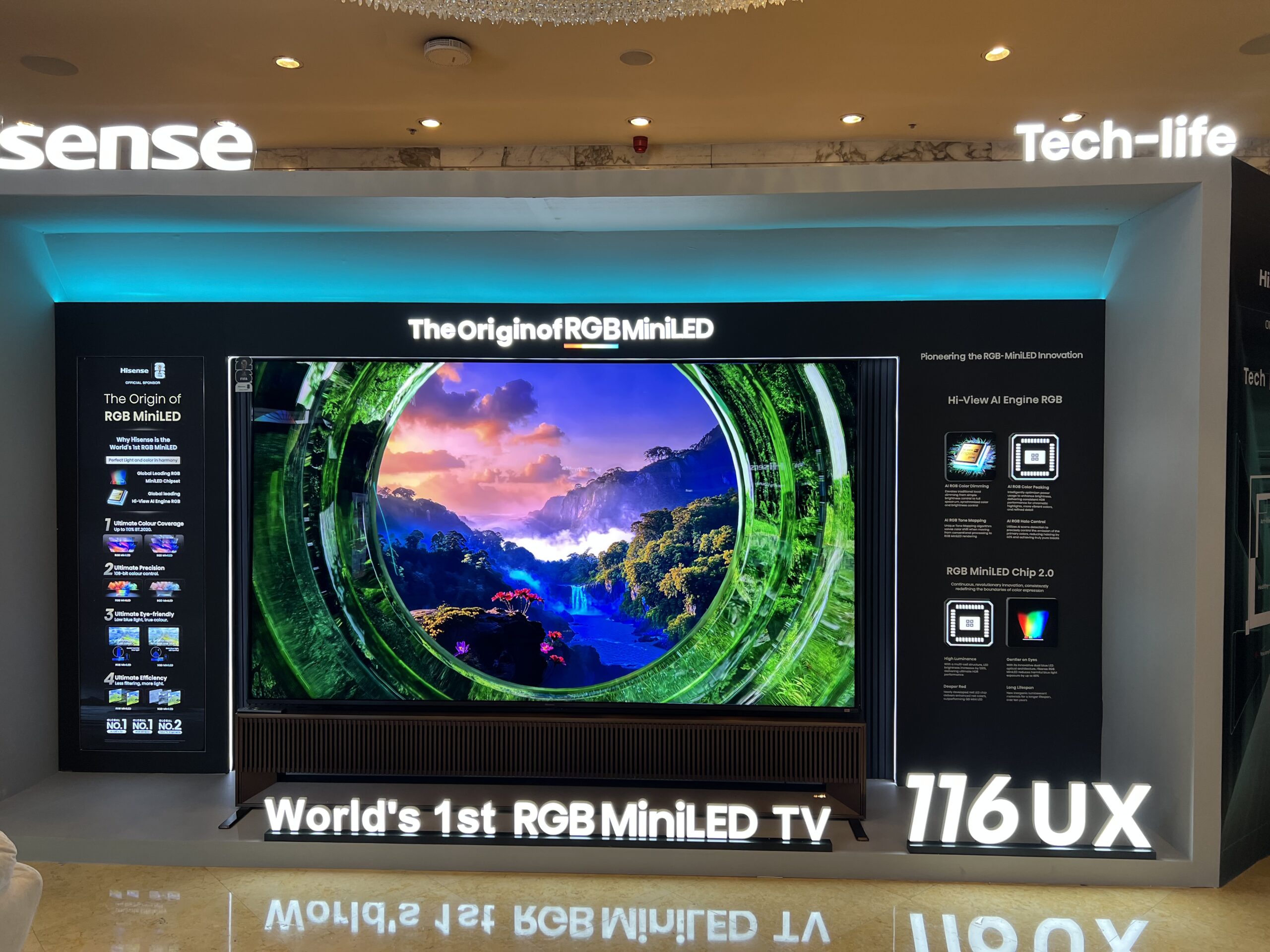 Hisense推出116寸的RGB MiniLED电视和L9Q激光电视:Devialet音响、高色准等高端影视体验 2 Hisense推出116寸的RGB MiniLED电视和L9Q激光电视:Devialet音响、高色准等高端影视体验
