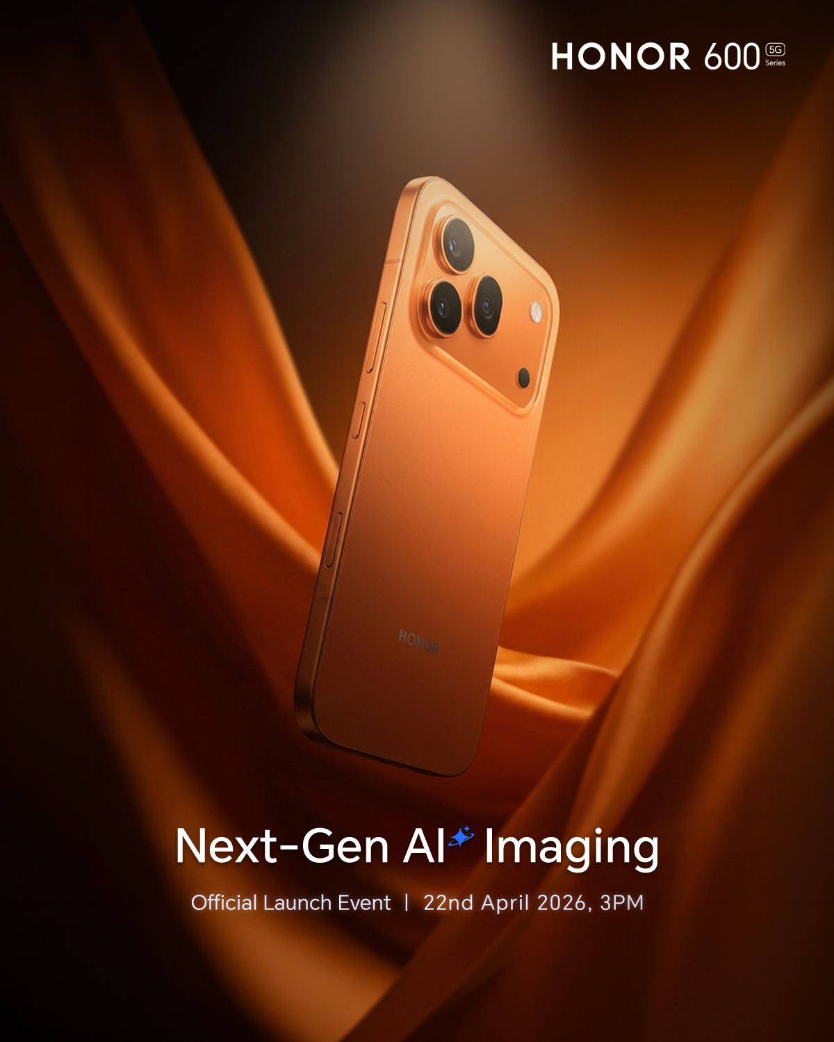 大马全球首发!HONOR 600 系列搭载全新 AI Image to Video 2.0:照片秒变视频,4 月 22 日见! 6 HONOR 600 Series Launch STD SM